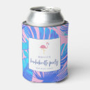 Search for pink flamingo can coolers Tropical
