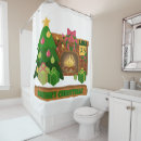 Search for merry christmas shower curtains Xmas