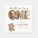 Search for bear napkins Beary first birthday