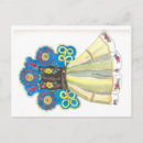 Search for costumer postcards Illustration