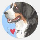 Search for mountain dog stickers Berner