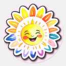 Search for cartoon sun stickers Cute