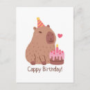 Search for capybara postcards Pun