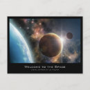 Search for the universe postcards Nebula