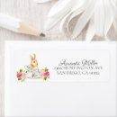Search for tea return address labels Baby shower