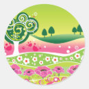 Search for funky stickers Green