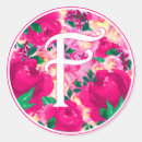 Search for f monogram stickers Pink