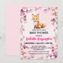 Search for fox baby shower invitations Flowers