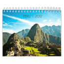 Search for peru calendars Machupicchu