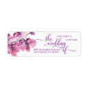 Search for purple orchid return address labels Orchids