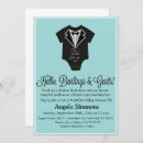 Search for tuxedo baby shower invitations Blue