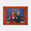 Search for singing doormats Christmas carolers
