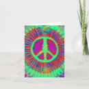 Search for peace sign cards Psychedelic