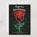 Search for neon quinceanera invitations 15th