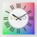 Search for colour wheel clocks Rainbow