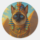 Search for egyptian cat stickers Pharaoh