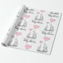 Search for pink and gray wrapping paper Elephant