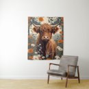 Search for cute highland cow art Vintage
