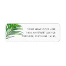 Search for green leaves return address labels Botanical foliage