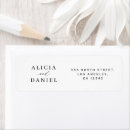 Search for bride groom return address labels Simple