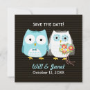 Search for owls save the dates Marriage