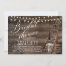 Search for wooden bridal shower invitations Floral
