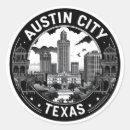 Search for american cities stickers Austin