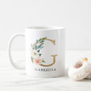 Search for monogram g coffee mugs Letter