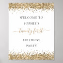 Search for 21st birthday posters Trendy