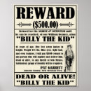 Search for wild west wanted posters Reward