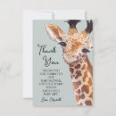 Search for giraffe thank you cards Safari