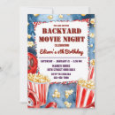 Search for popcorn birthday invitations Movie night