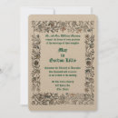Search for woodblock invitations Vintage