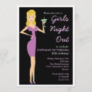 Search for girls night out birthday invitations Party