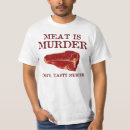 Search for meat is murder tshirts Beef