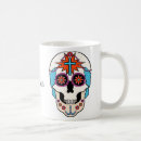 Search for mexican sugar skull mugs Dia de los muertos