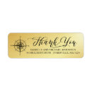 Search for graduation thank you return address labels Gold