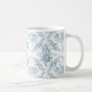 Search for blue white floral mugs Toile