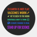 Search for earth is flat stickers Science