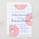 Search for doughnut baby sprinkle invitations Fun
