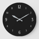 Search for white numbers clocks Modern