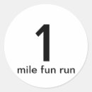 Search for mile stickers Run