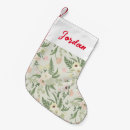 Search for mint green christmas stockings Floral