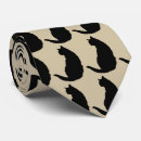 Search for black silhouette ties Kitten