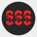 Search for 666 stickers Goth
