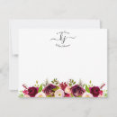 Search for rose red note cards Garden