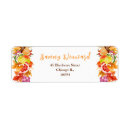 Search for fall harvest return address labels Baby shower