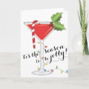 Search for martini christmas cards Winter