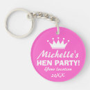Search for trendy bachelorette key rings Pink