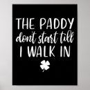 Search for st paddys posters Shamrock